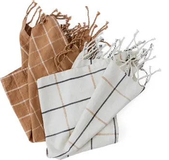 OYOY Gobi Set of 2 Organic Cotton Tea Towels | Nordstrom | Nordstrom