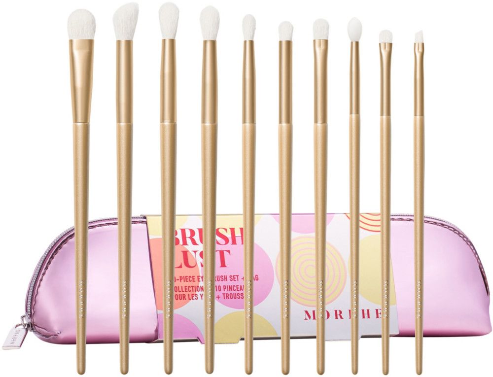 Brush Lust 10-Piece Eye Brush Set + Bag | Ulta