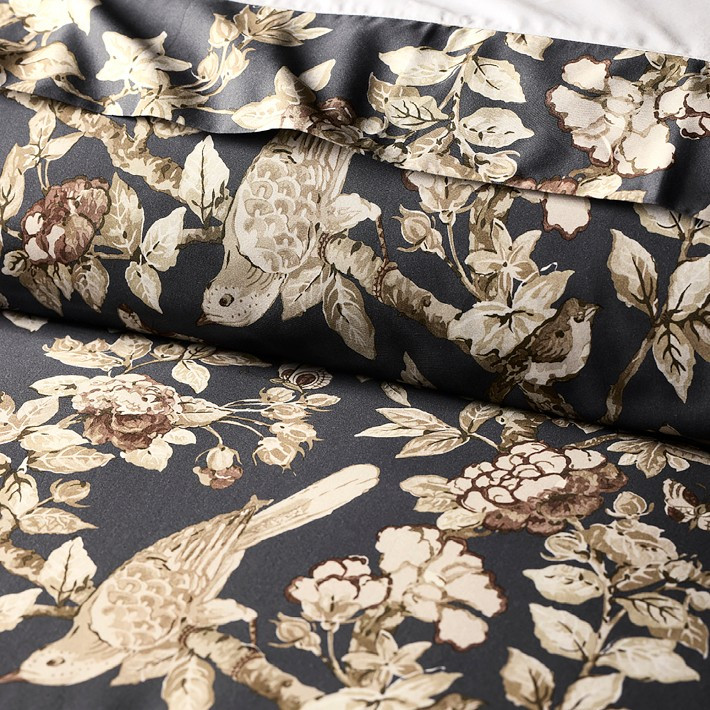 Sanderson Caverley Duvet & Shams, Standard Sham, Vintage Blue | Williams-Sonoma