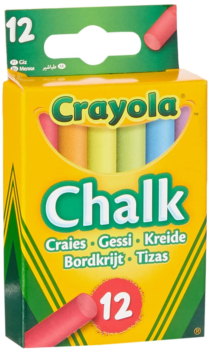 Crayola - Anti Dust Assorted Chalk | Amazon (US)