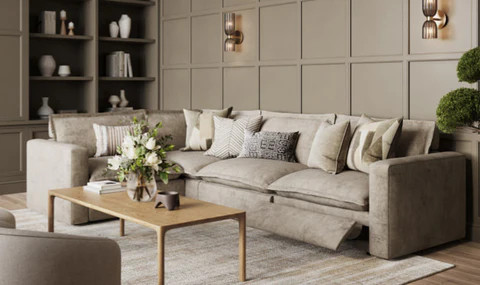 Luxe 3 Seat Reclining Sofa | Homebody | Homebody