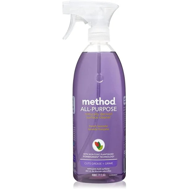 Method All Purpose Natural Surface Cleaning Spray French Lavender 28 fl oz | Walmart (US)
