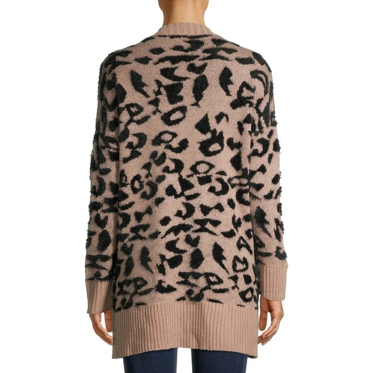 Dreamers by Debut Women's Open Front Cardigan Sweater, Midweight, Sizes XS-XL - Walmart.com | Walmart (US)