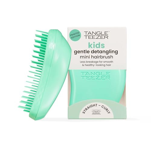 Tangle Teezer Original Detangler Brush, Dry & Wet Travel Size Mini Hair Brush, for Kids & All Hair Types, Paradise Green | Amazon (US)