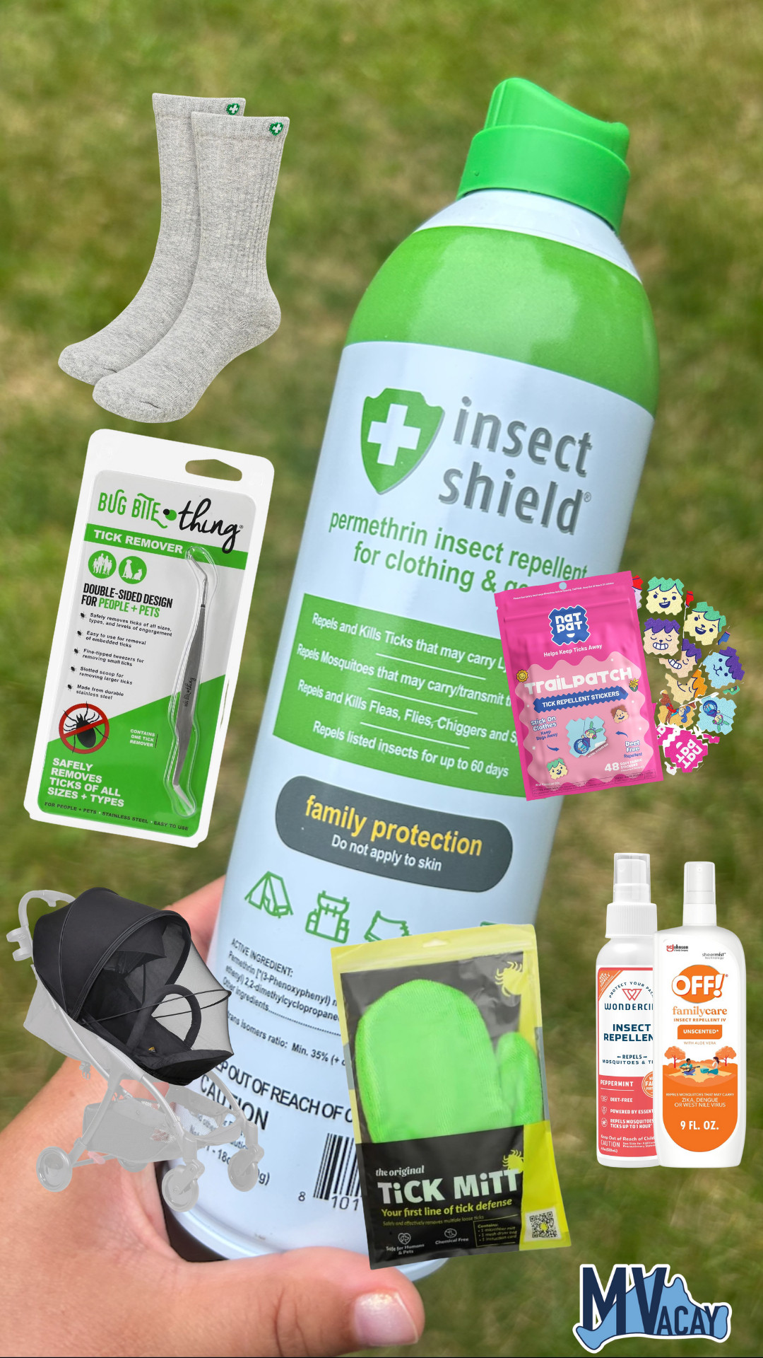 MVacay's Tick Prevention Picks  

 