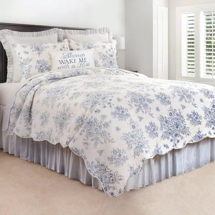 C&F Home Nelly Toile Cotton Quilt Set | Target