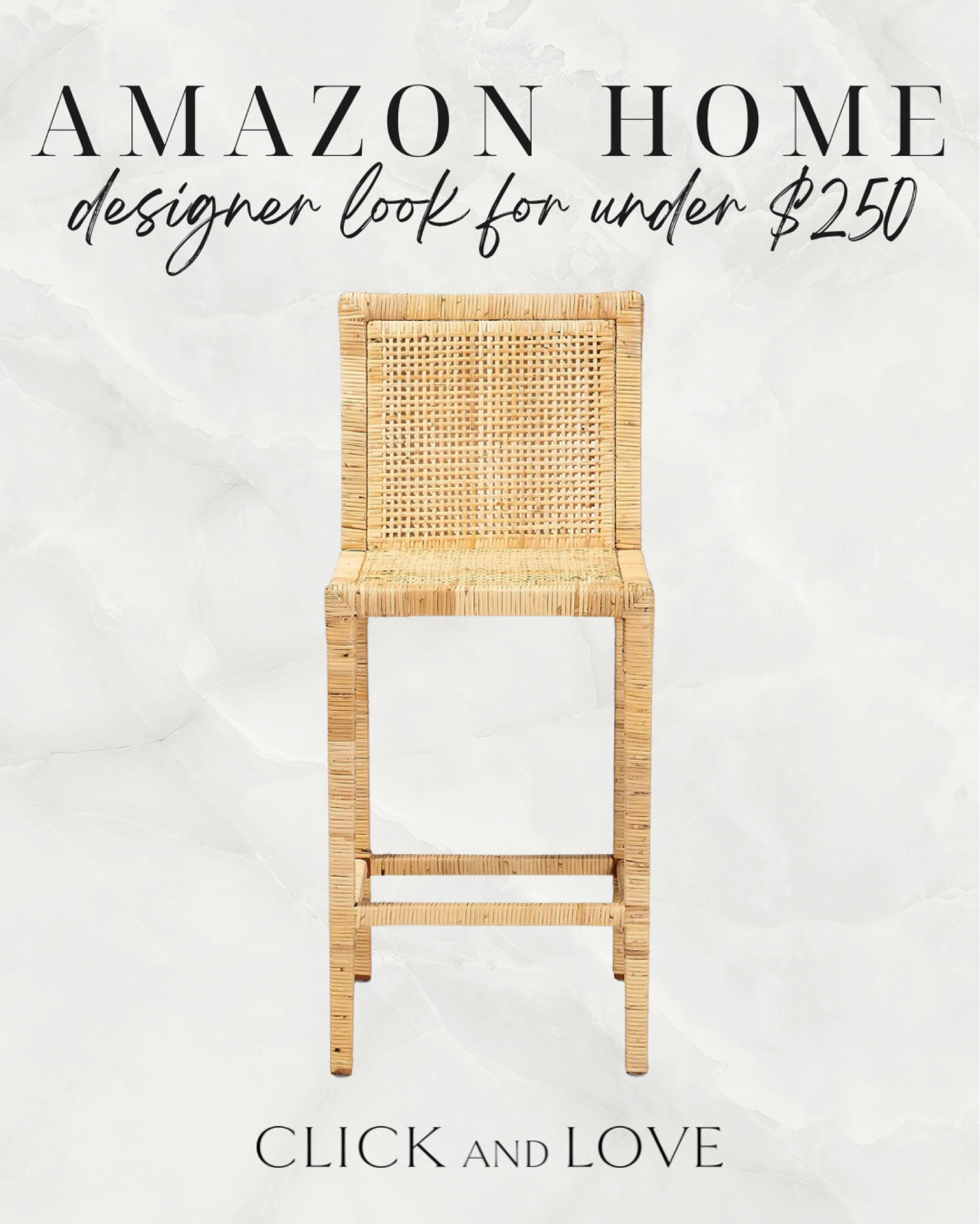 Rattan counter stool under $250✨ style in a coastal space or add in for texture! 

Counter stool, bar stool, rattan stool, budget friendly seating, dining room, kitchen, coastal home, neutral home, modern home, traditional home, style tip, interior design, Amazon, Amazon home, Amazon must haves, Amazon finds, Amazon home decor, Amazon furniture #amazon #amazonhome

#LTKhome #LTKstyletip #LTKunder100