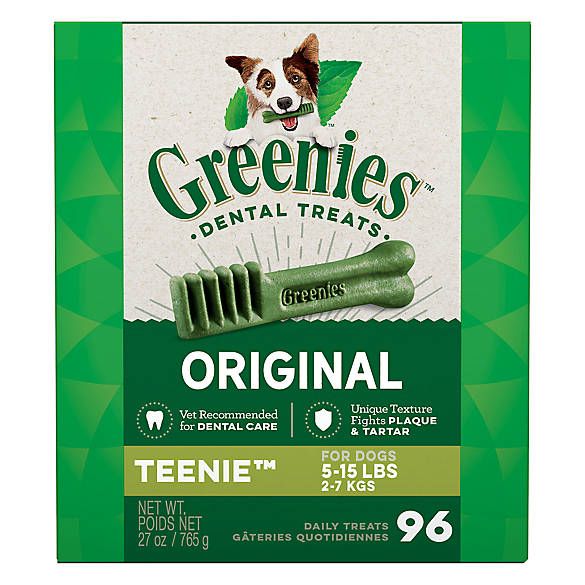 Greenies™ Adult Teenie Dog Dental Treats - Natural, Oral Health, Original | PetSmart