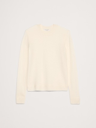 Lightweight Cashmere Crew-Neck Sweater | Banana Republic (US)
