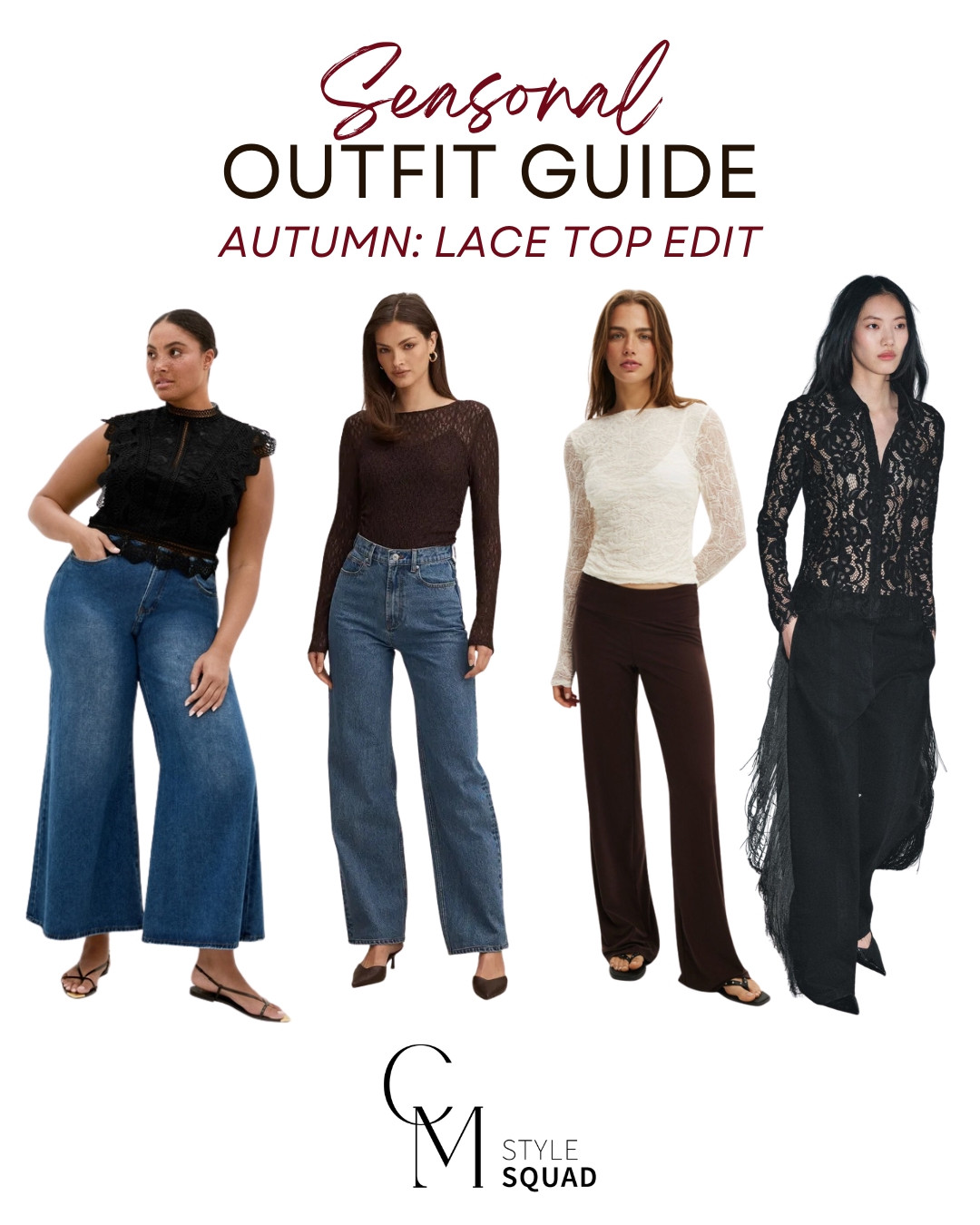 Lace Top Edit 

 #LTKFashionMonth #LTKaustralia #LTKautumn