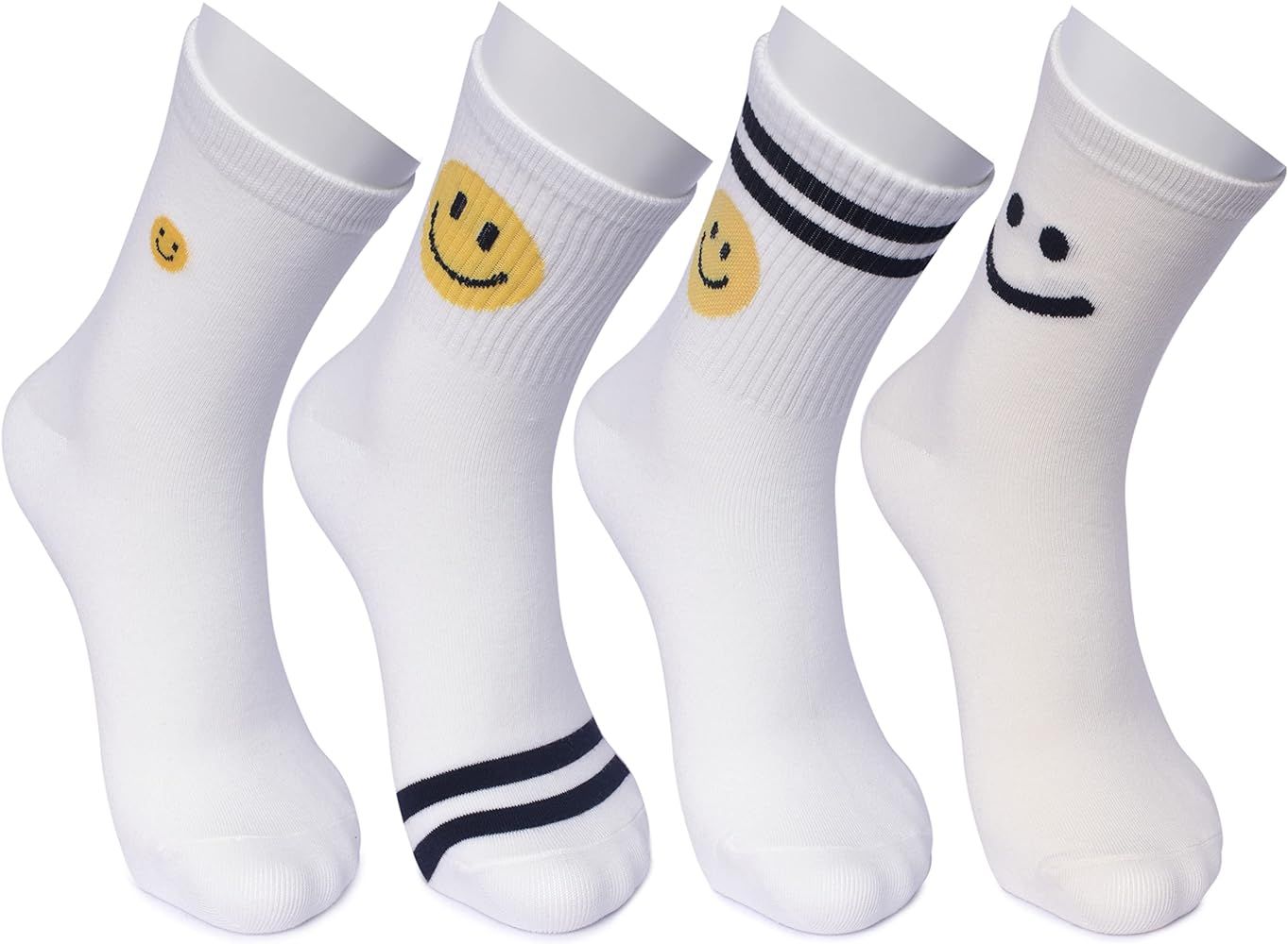 Kikiya Socks Smiley Face | Amazon (US)