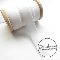 22mm Berisfords Velvet Ribbon For Millinery, Hat Trimming & Crafts 1 Metre | 1.09 Yards - White | 94 | Etsy (US)
