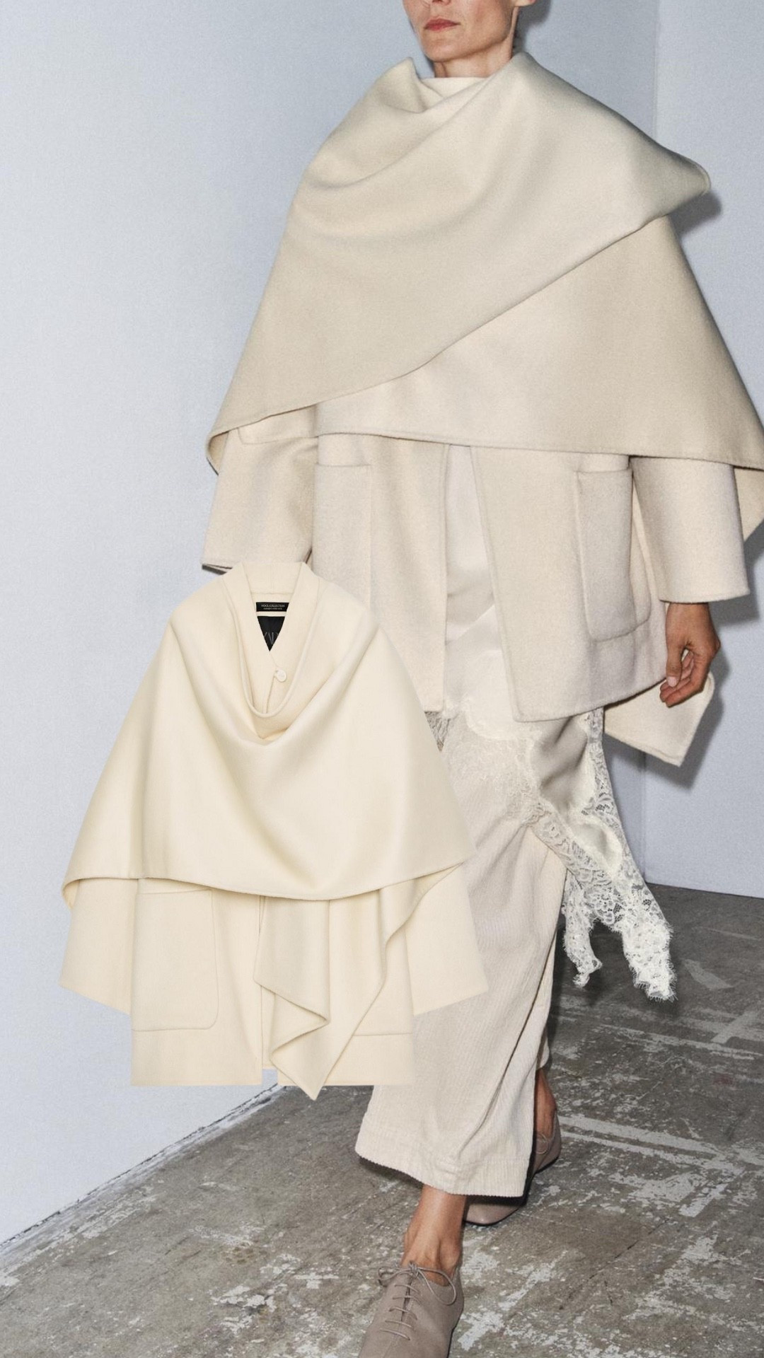 Zara wool winter white cape

#LTKStyleTip #LTKSeasonal #LTKWorkwear