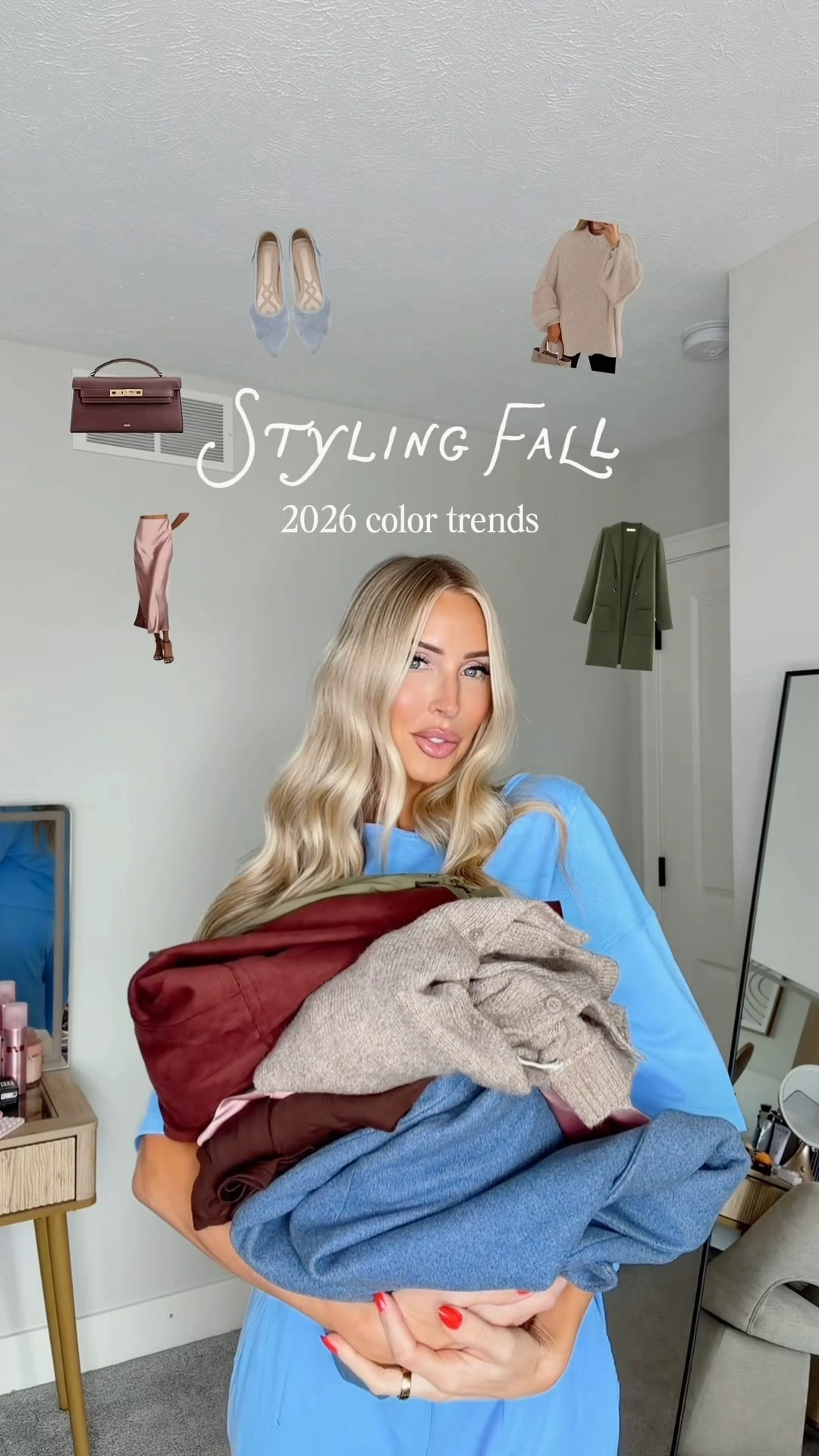 Styling to the fall 2026 color trends! 🍂