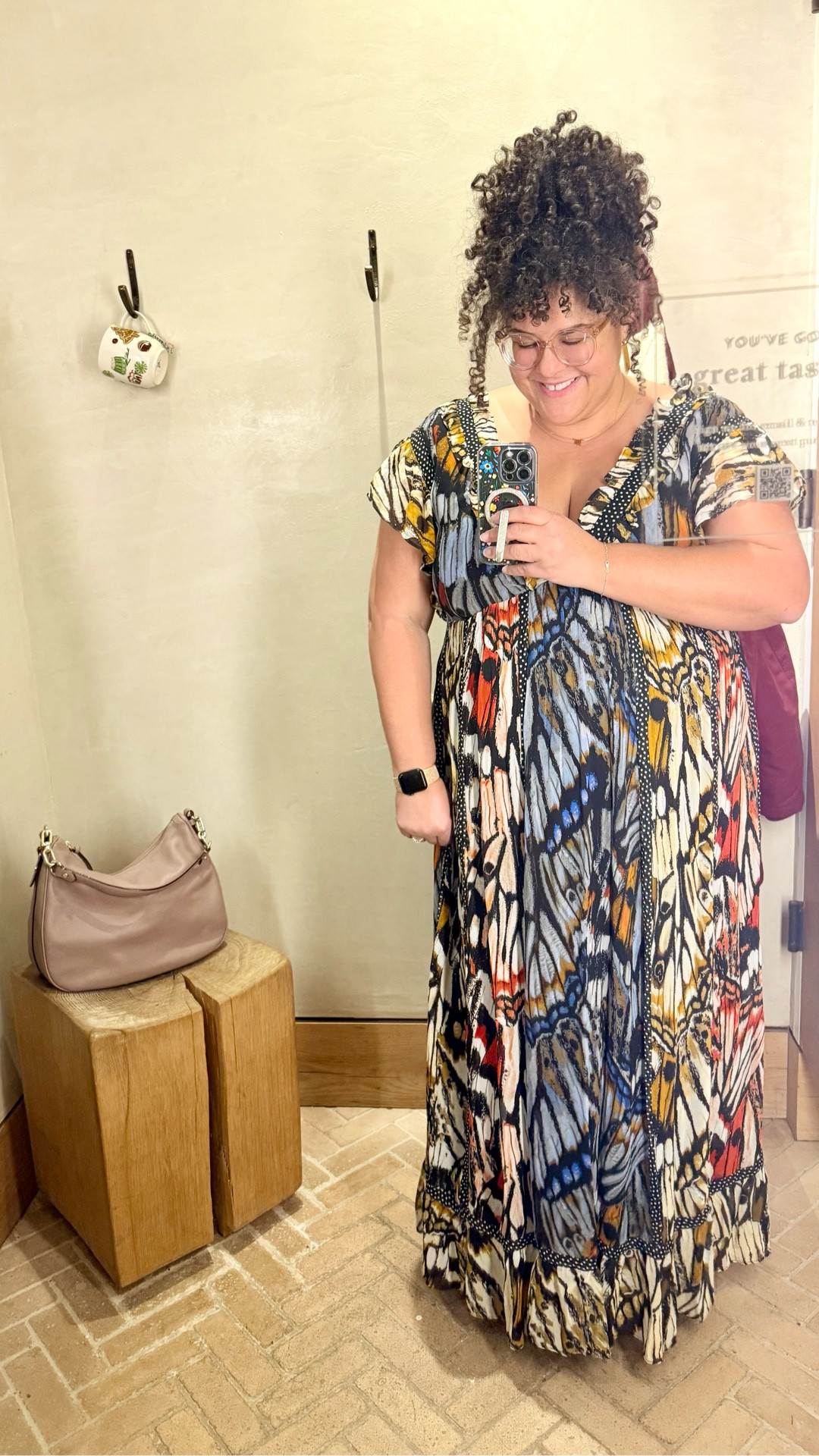 I thought this v-neck maxi dress was so fun from the Anthropologie sale rack!

Where would you wear this dress? 

I’m wearing an XL which fits TTS.

#LTKSaleAlert #LTKOver40 #LTKMidsize