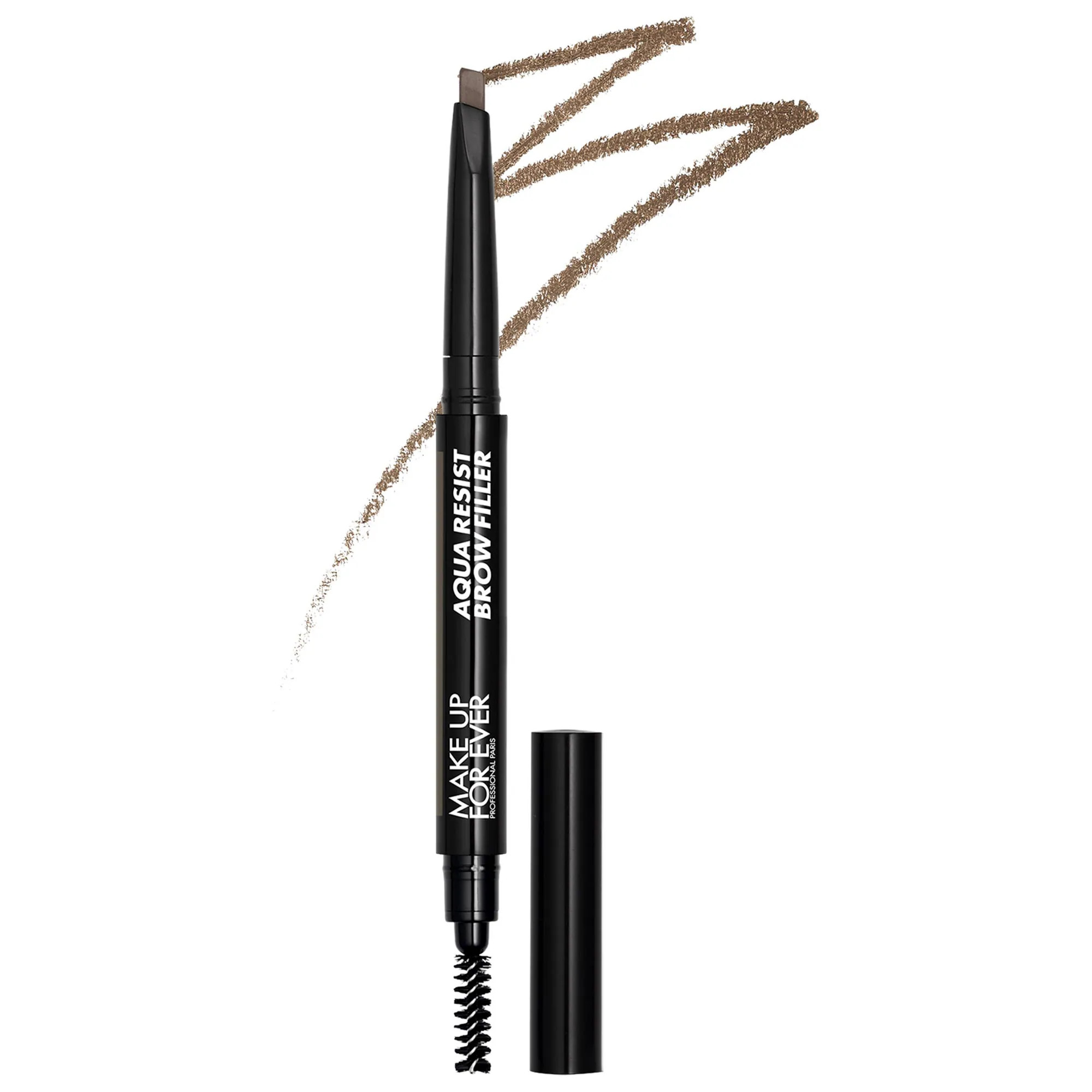MAKE UP FOR EVER Aqua Resist Waterproof Eyebrow Filler Pencil 25 - Medium Ash .009 oz | Sephora (US)