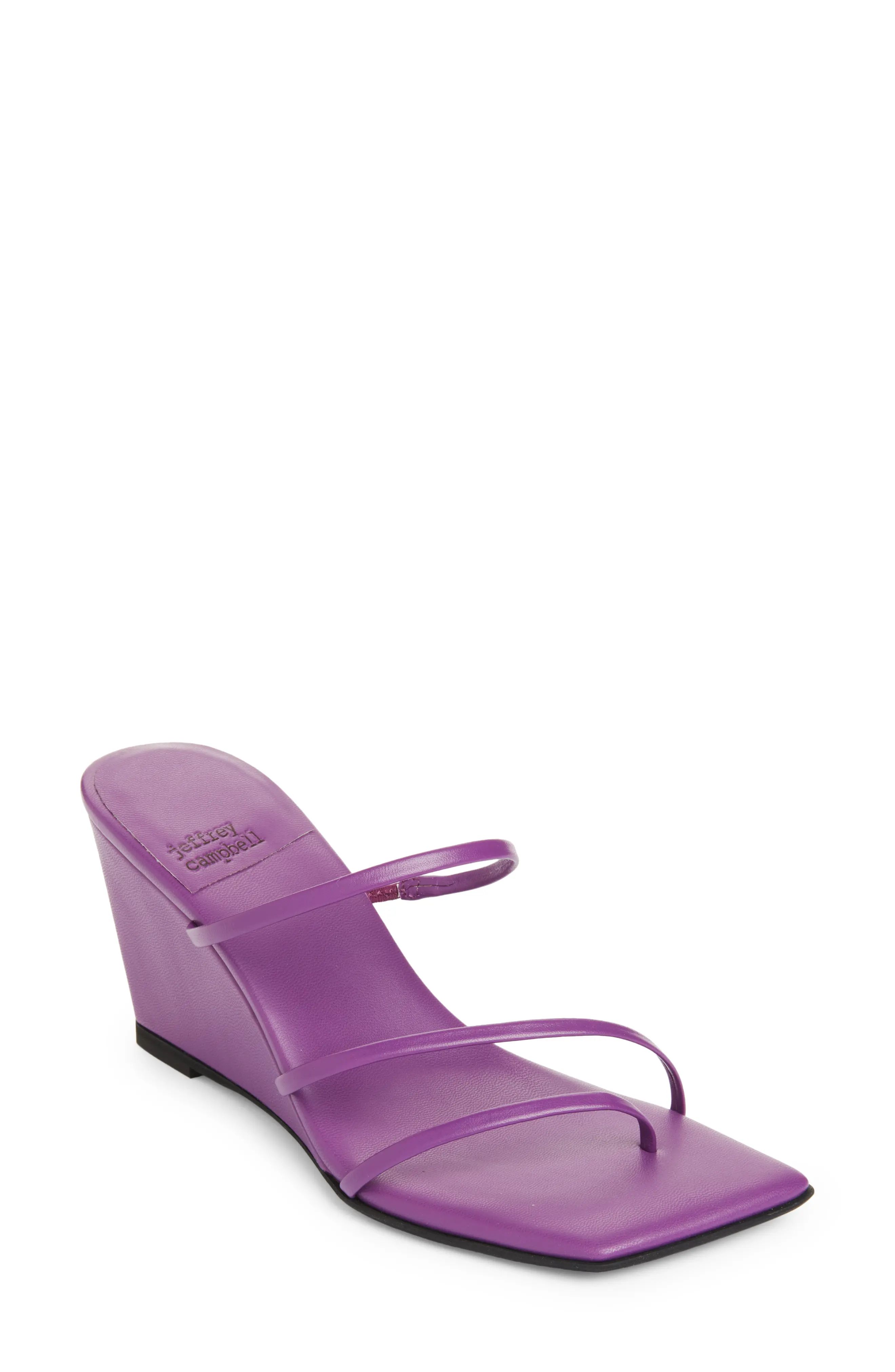 Jeffrey Campbell Palate Sandal in Purple at Nordstrom, Size 11 | Nordstrom