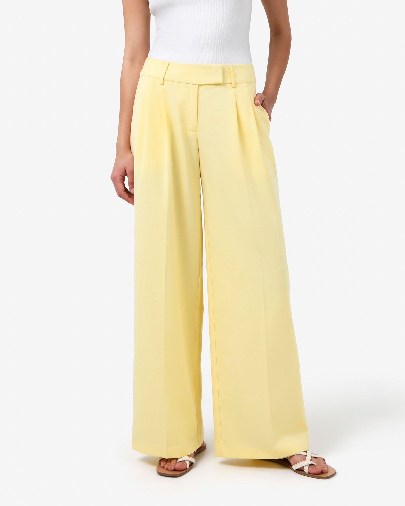 Amera 2 Wide Leg Tailored Pant | FORCAST