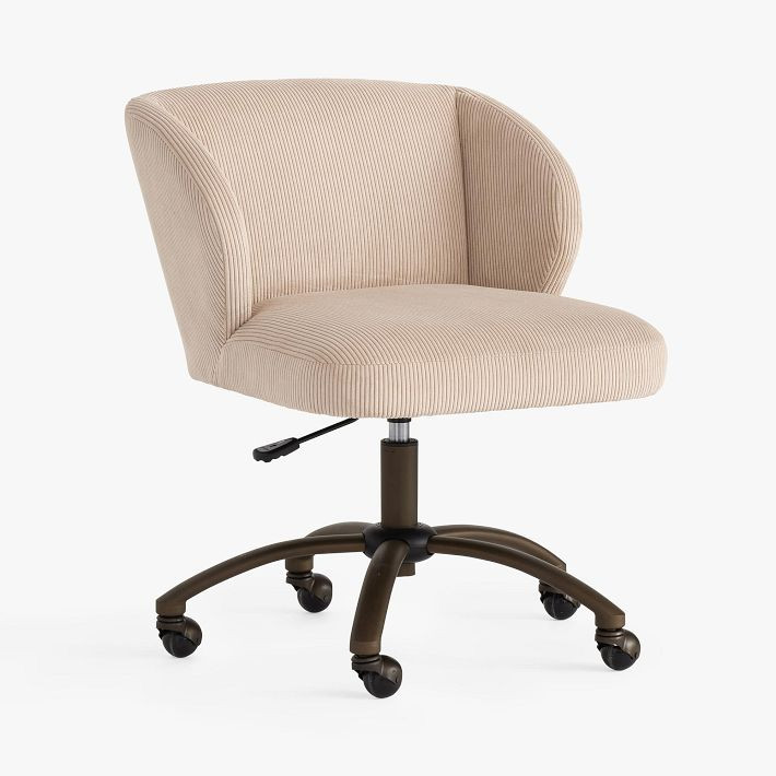 Wingback Swivel Desk Chair | Pottery Barn Teen