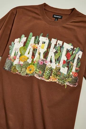 Market UO Exclusive Desert Cactus Tee | Urban Outfitters (US and RoW)
