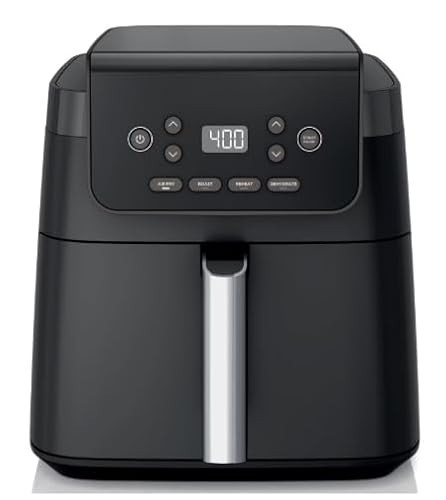 Air Fryer Pro 4 in 1, XL 6.5 Qt Basket, 4 Functions, Air Crisp Technology, Non-stick, Crisper Plate, Efficient Design, color Black (model 180) | Amazon (US)