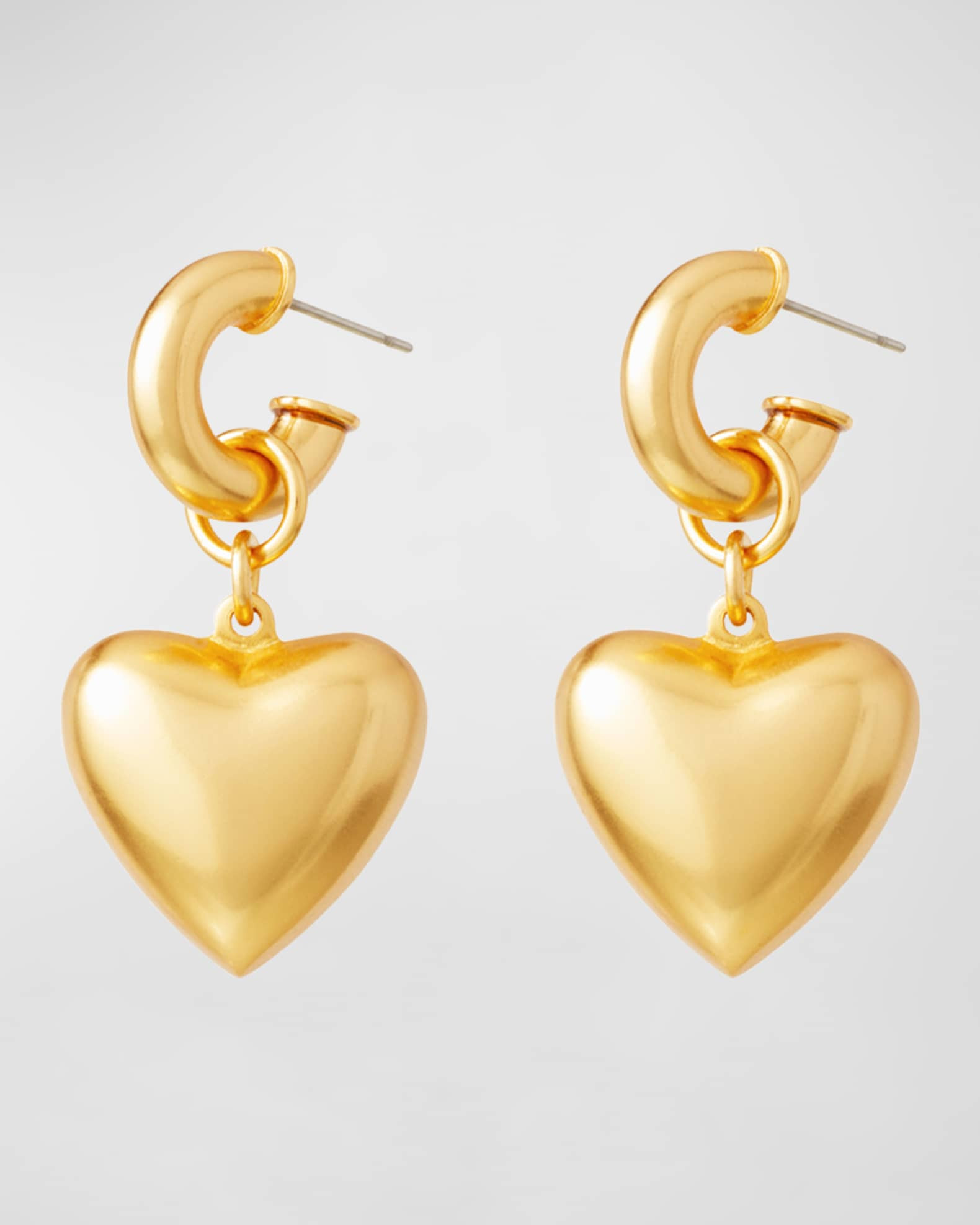 Puffy Hearts Earrings | Neiman Marcus