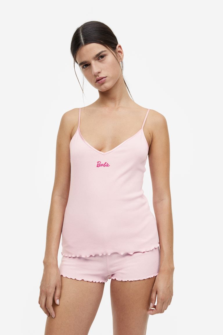 Pajama Camisole Top and Shorts | H&M (US + CA)