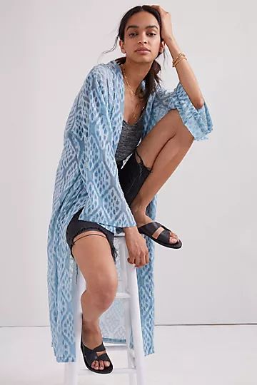 Sheer Sky Kimono | Anthropologie (US)