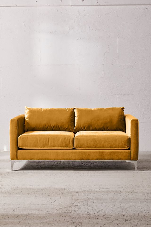 Chamberlin Velvet Love Seat | Urban Outfitters (US and RoW)