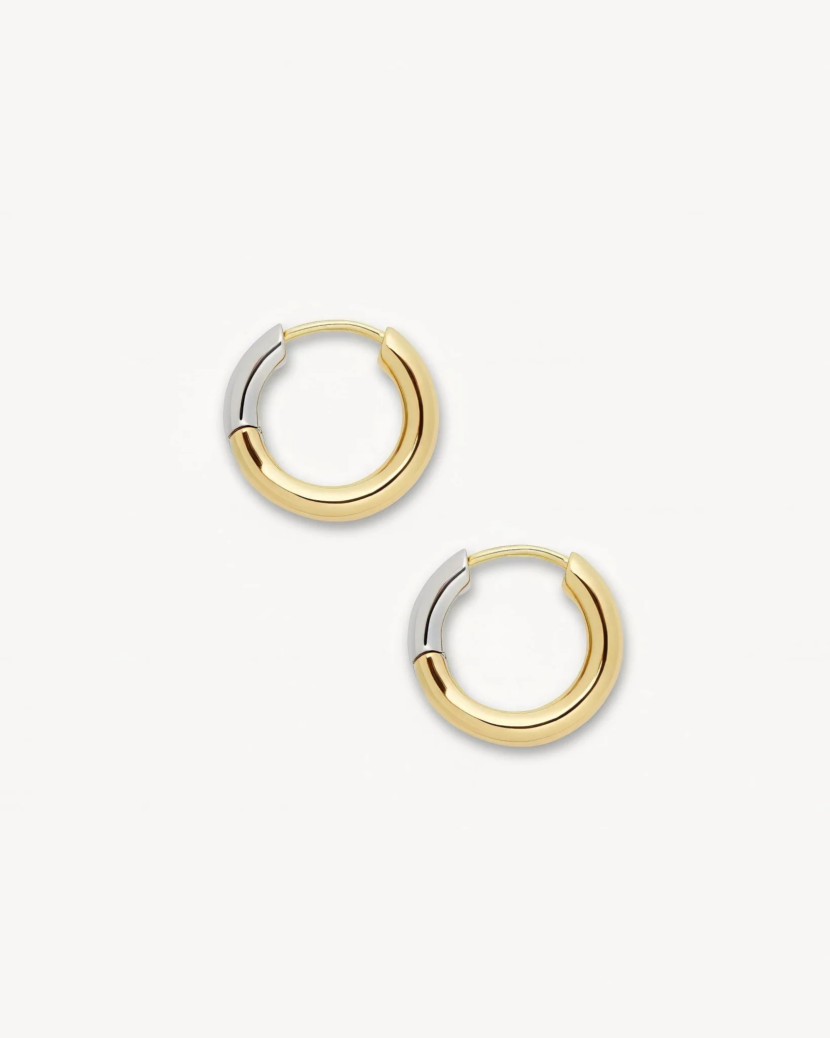 Machete 3/4 Gold Hinge Hoop Earrings - Jewelry and Accessories | Machete