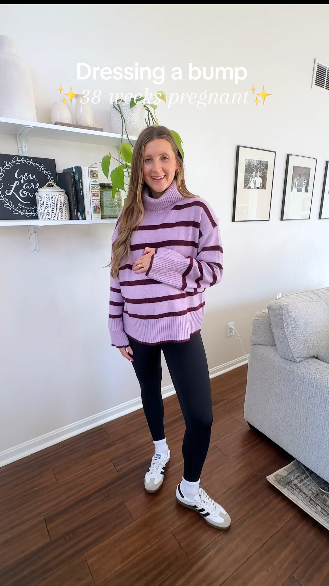 Size large in the sweaters and size small in leggings!

#LTKBump