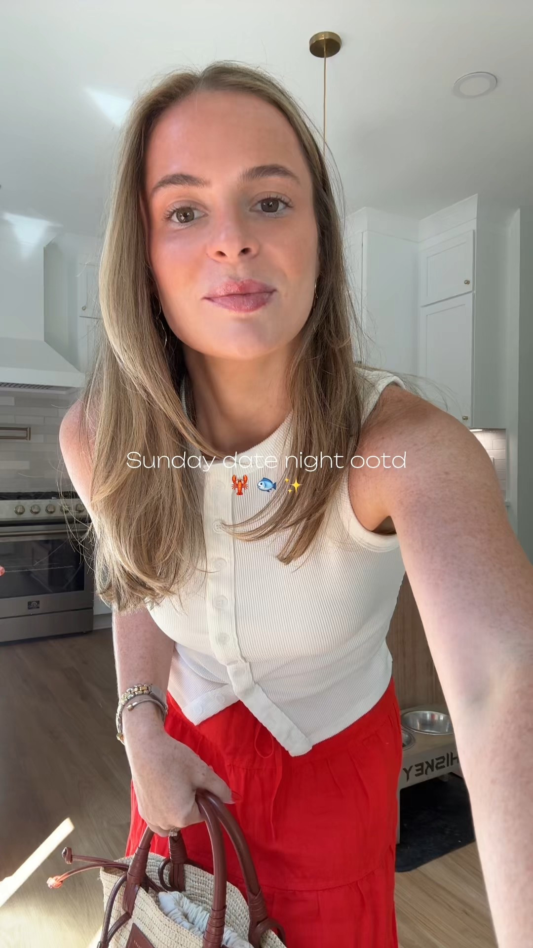 Wearing a small in the top & XSP in the skirt 
Bag charm is handmade 

#LTKSeasonal #LTKPetite #LTKStyleTip