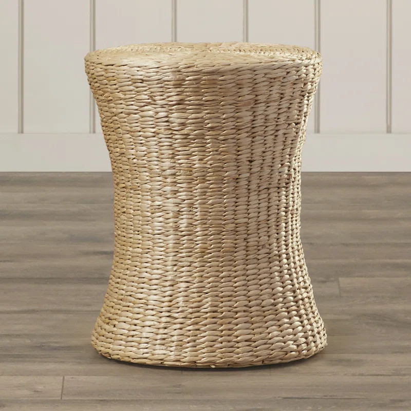 Atara 18'' Tall Rattan Accent Stool | Wayfair North America