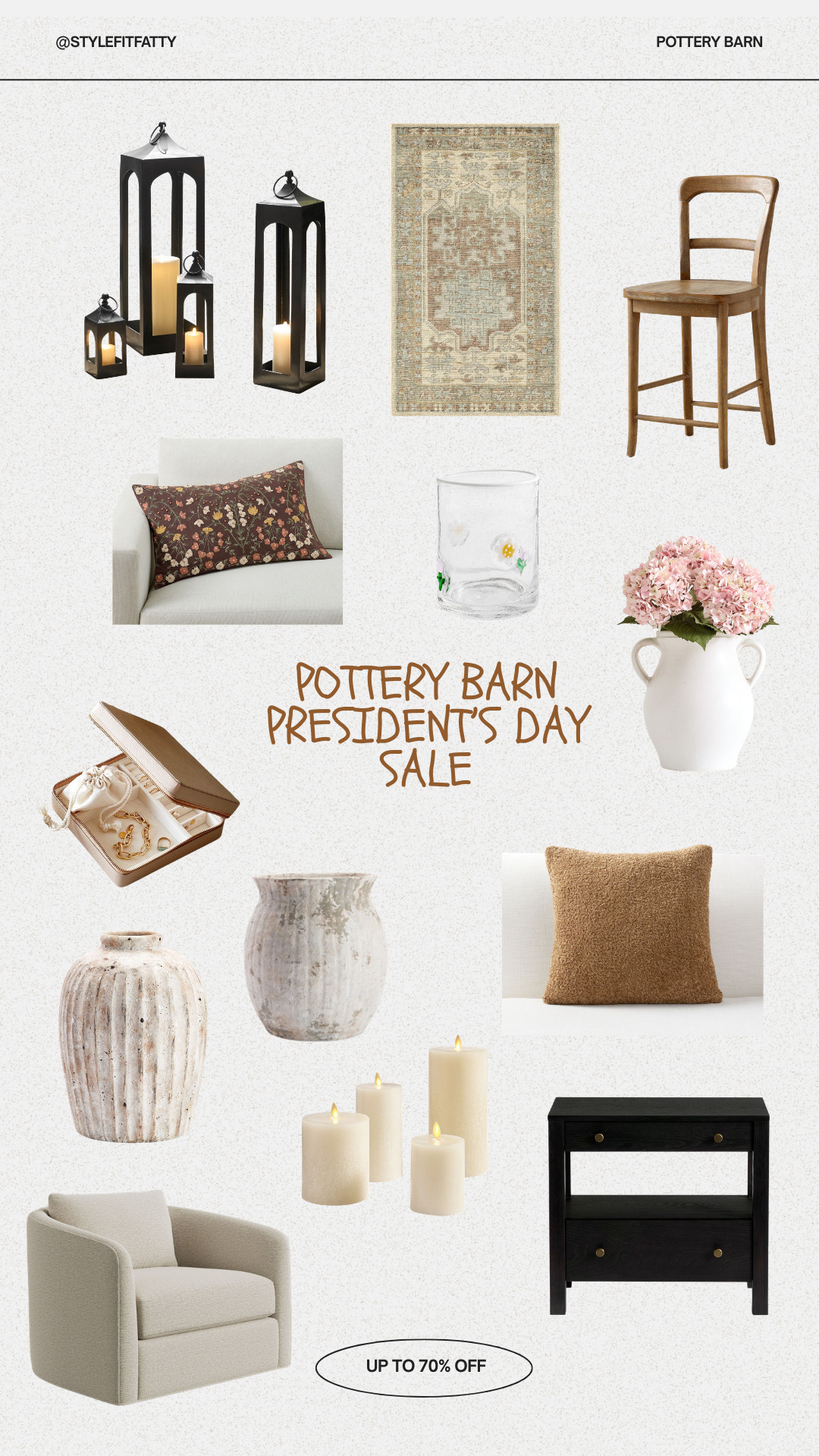 
Up to 70% off sale at Pottery Barn! Love all these home finds!
#potterybarnsale #presidentsdaysale #pbhome 

 #LTKmomlife #LTKHome #LTKSaleAlert