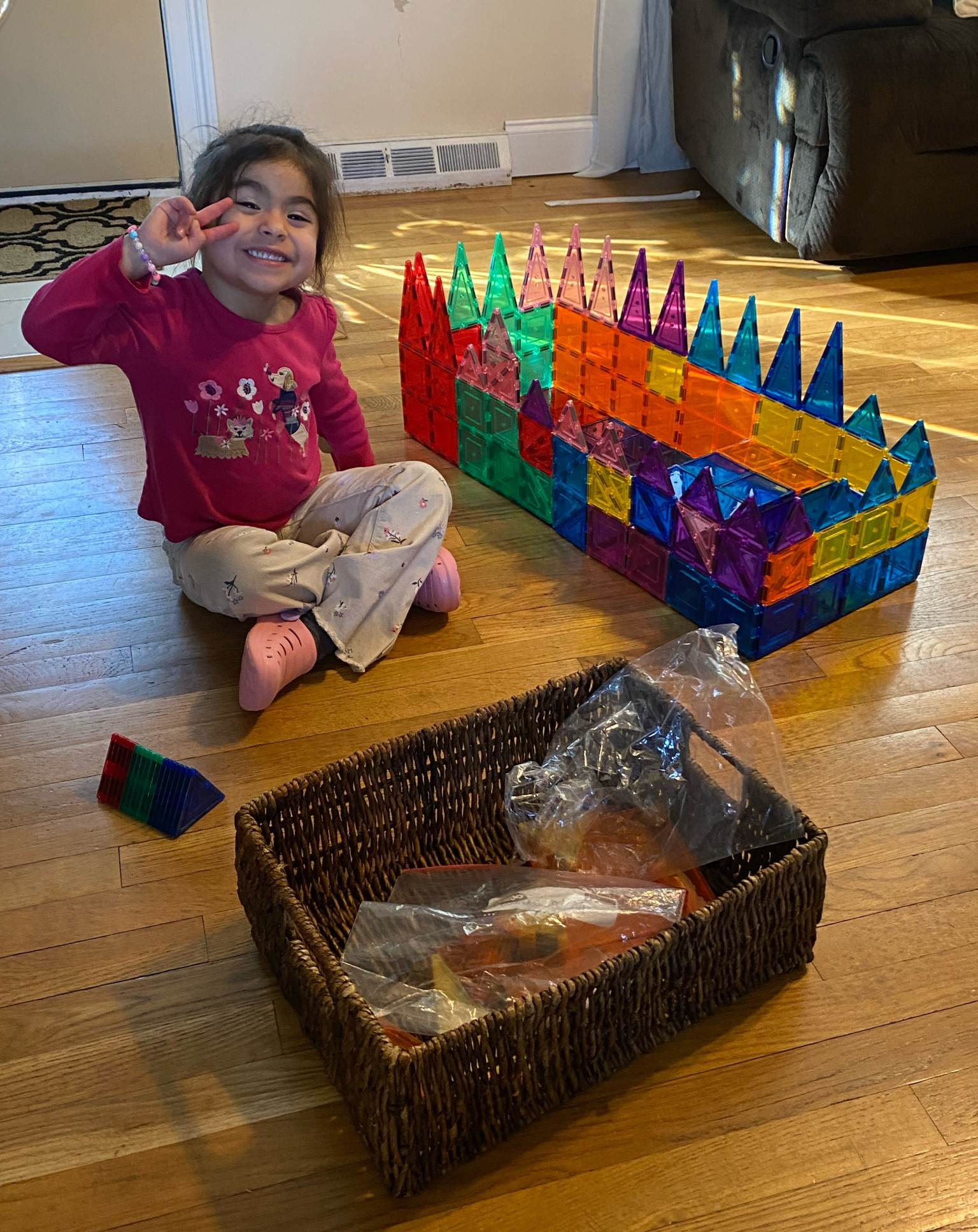 Building dreams one magnet tile at a time!  Nothing beats the joy of creativity and imagination at play. 💖 #MagnetTileMagic #CreativeKids #BuildingFun #mycretivegirl

#LTKKids #LTKActive #LTKFamily