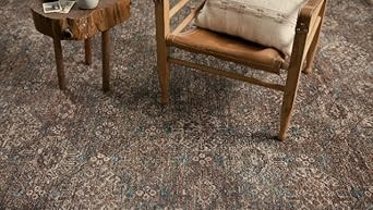 Loloi II Layla Collection LAY-13 Antique/Moss, Traditional 2'-6" x 9'-6" Runner Rug | Amazon (US)