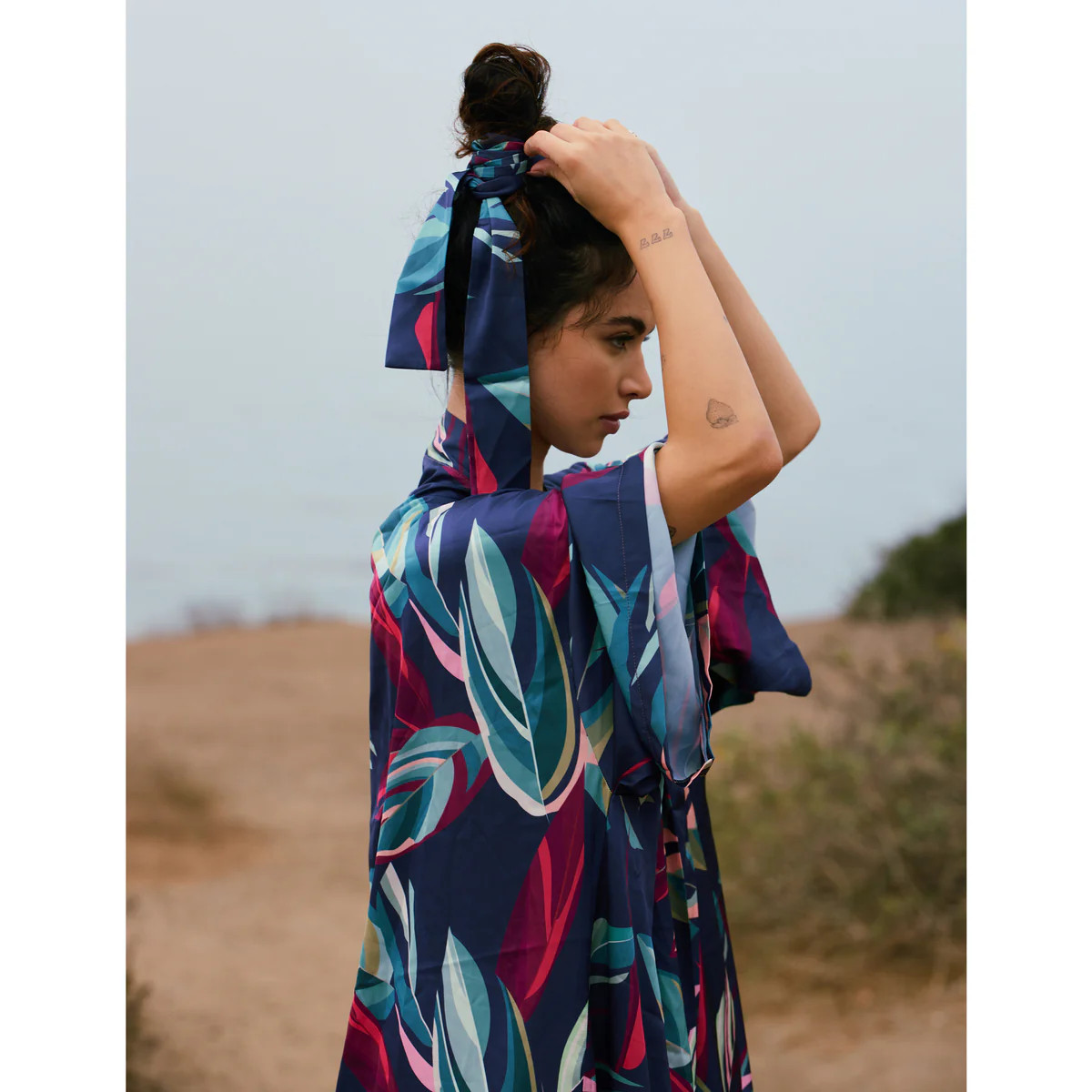 Jada Belted Cover-Up Kimono | Virginia Wolf