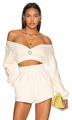 Camila Coelho Kenzie Pullover in Bone from Revolve.com | Revolve Clothing (Global)