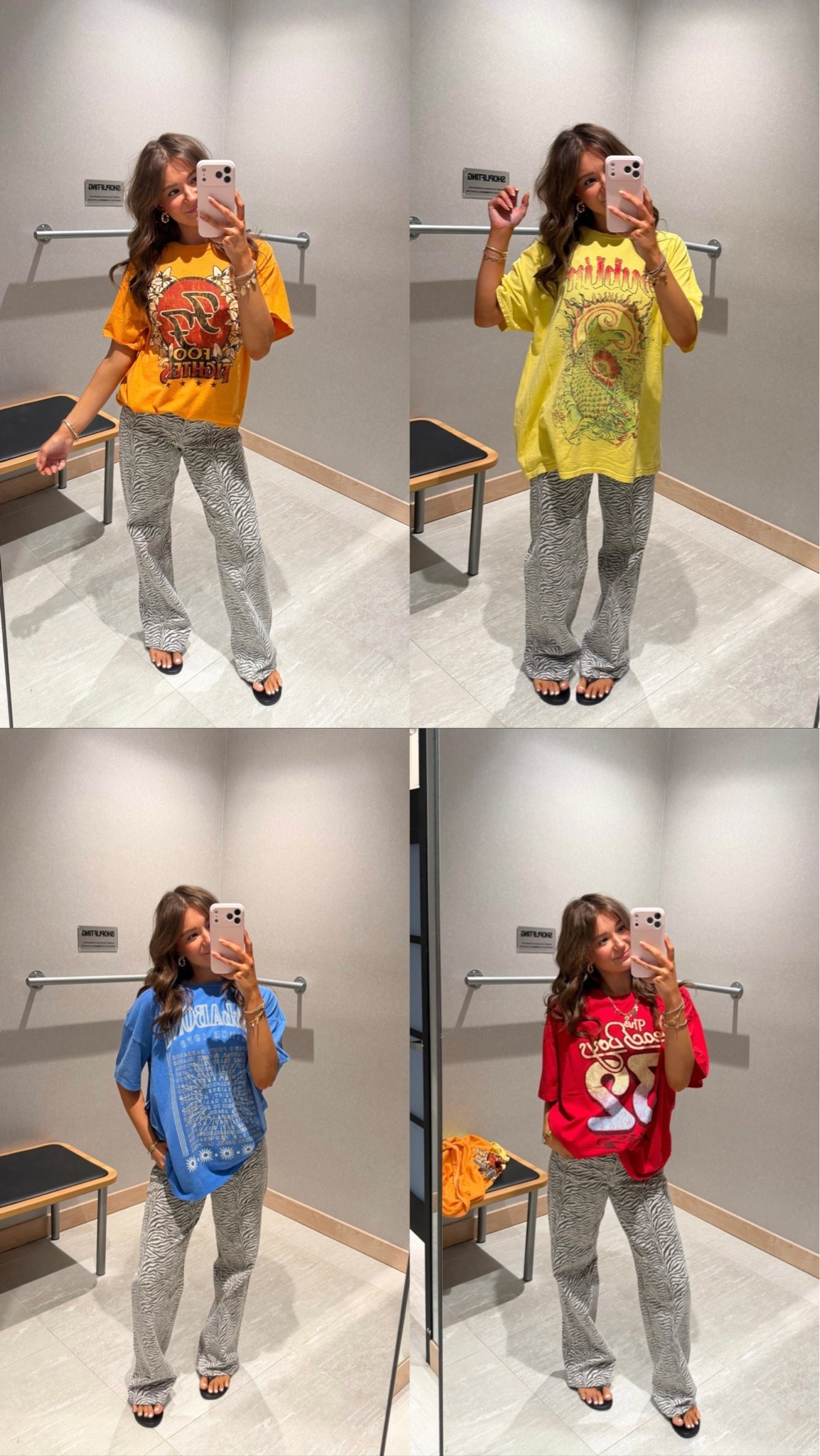 zebra jeans 4 ways with my favorite graphic t-shirts!!

#LTKootd #LTKdayinmylife #LTKgrwm