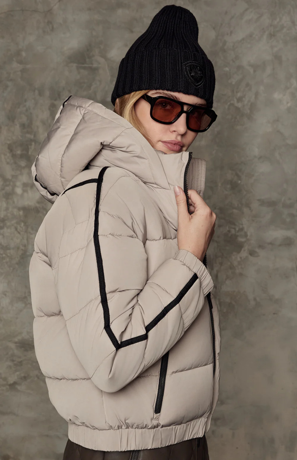 Whitney Puffer Jacket | Stone | Alp N Rock