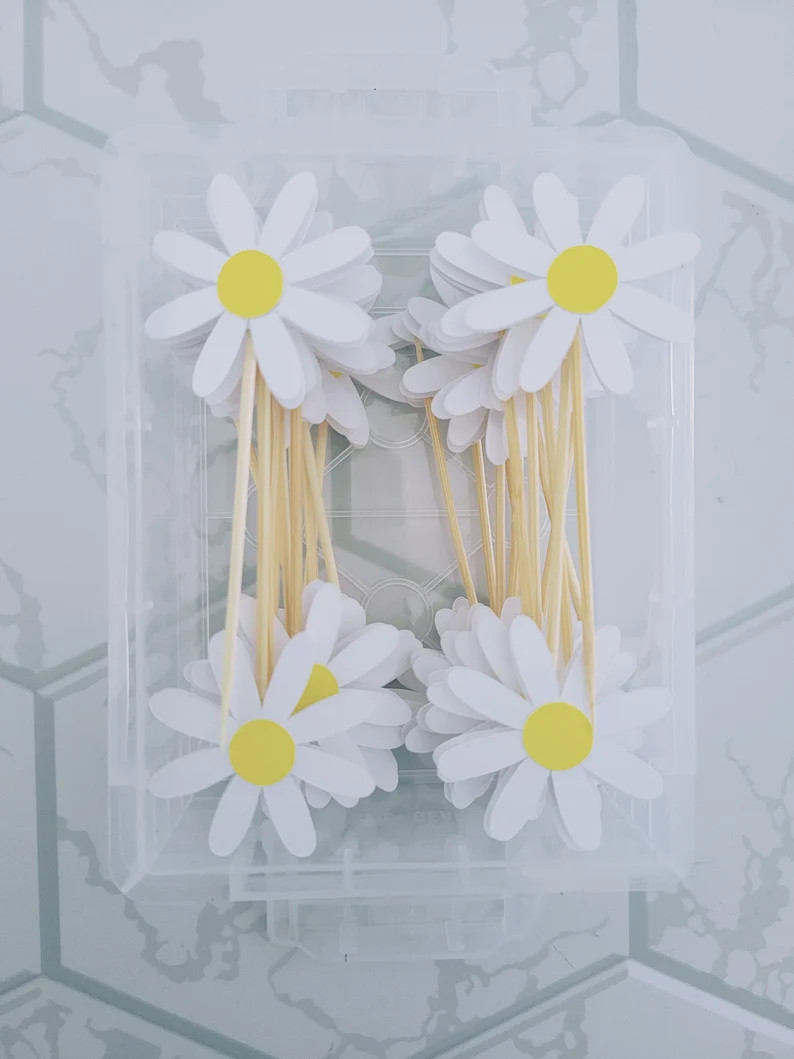 Daisy Cupcake Toppers | Etsy | Etsy (US)