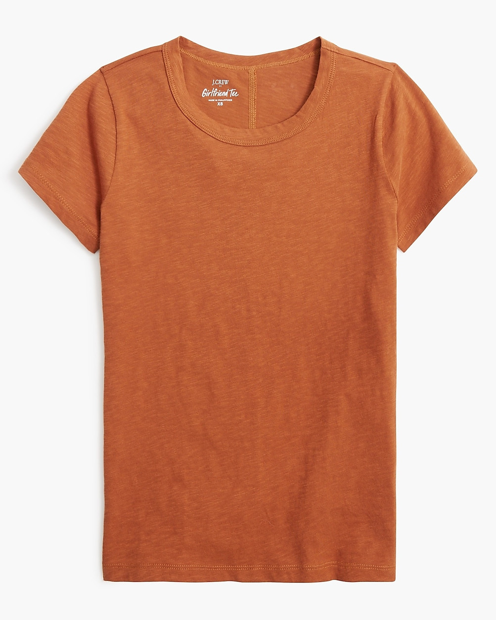 Short-sleeve girlfriend crewneck tee | J.Crew Factory