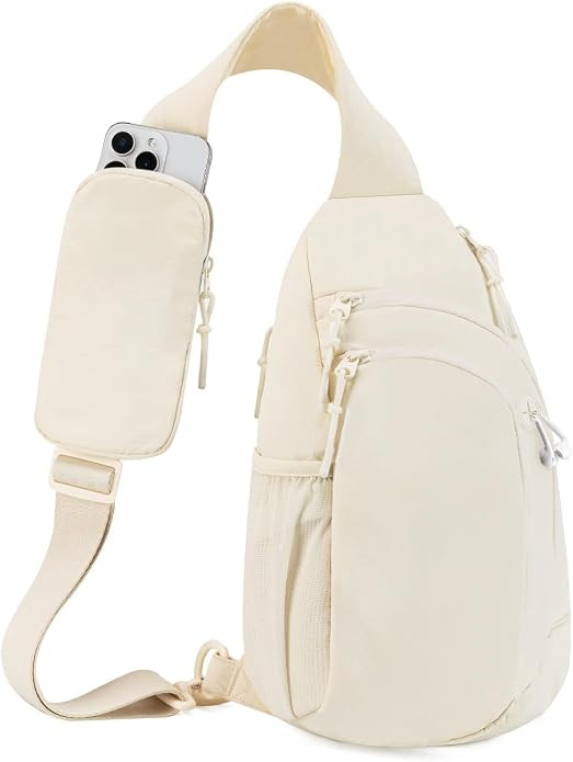 Sling Bag Nylon Crossbody Bags for Women with Anti-theft RFID Blocking Pocket Cross Body Purse Ad... | Amazon (US)