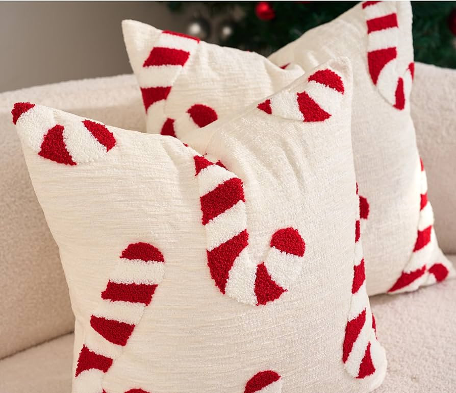 Avigers Christmas Pillowcase 2pcs Christmas Decorations Soft Artificial Plush Christma Tree Pillo... | Amazon (US)