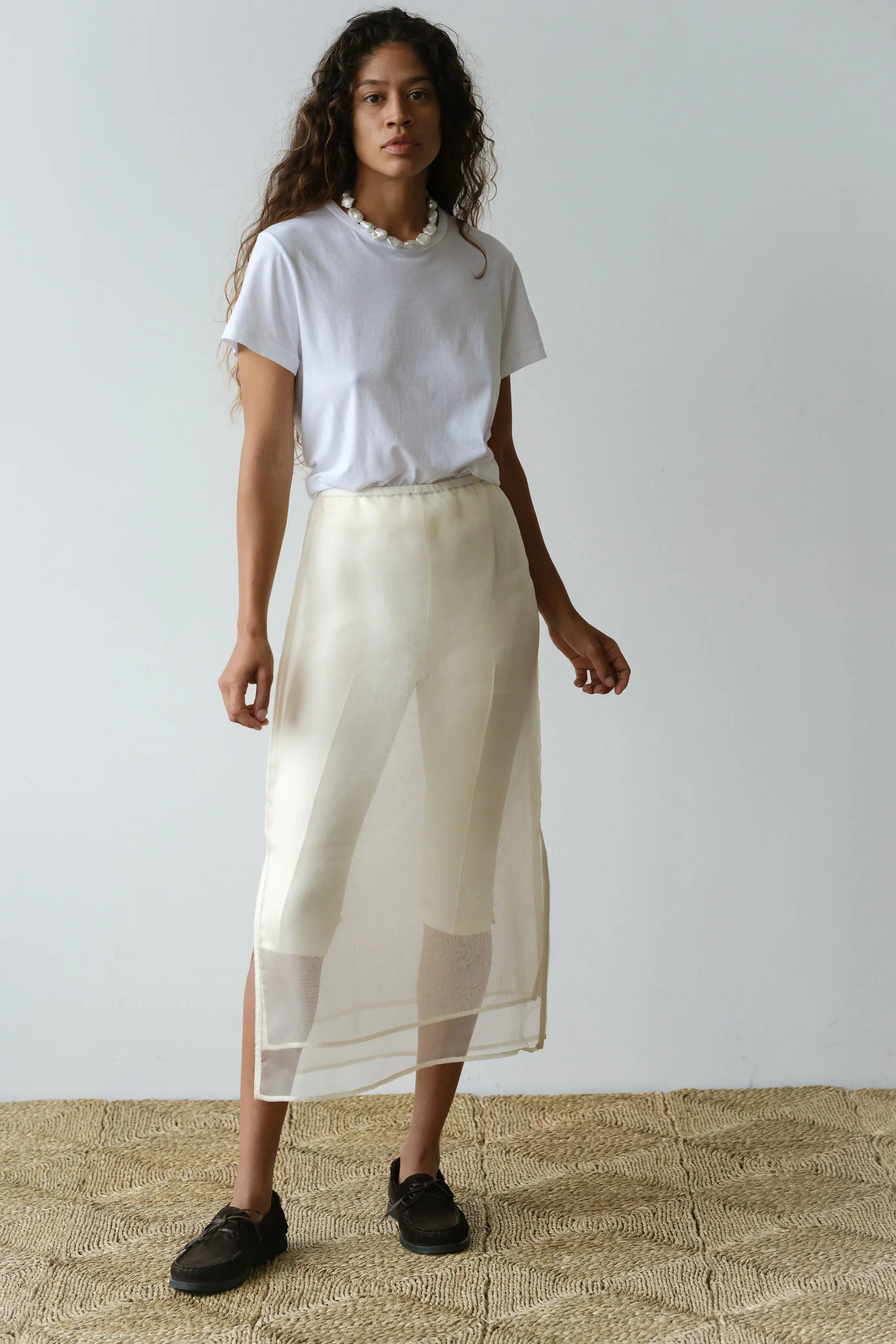 The Organza Simple Skirt | DONNI.