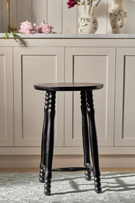 Pierre Turned Wood Counter Stool | Anthropologie (US)