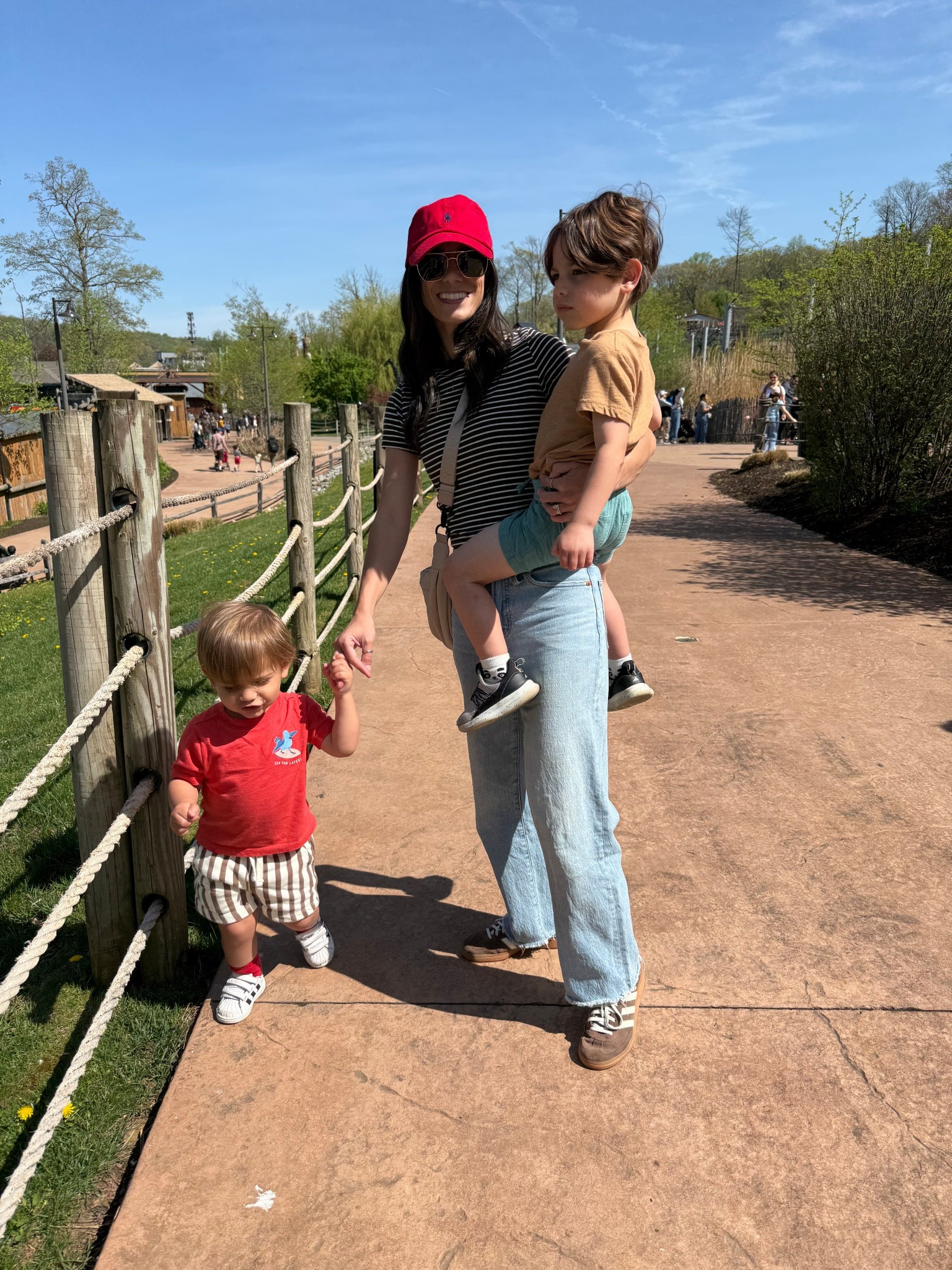 Day at the zoo with toddlers

Wearing my favorite old navy basic tshirt in xs 

#LTKmomlife #LTKPetite #LTKootd