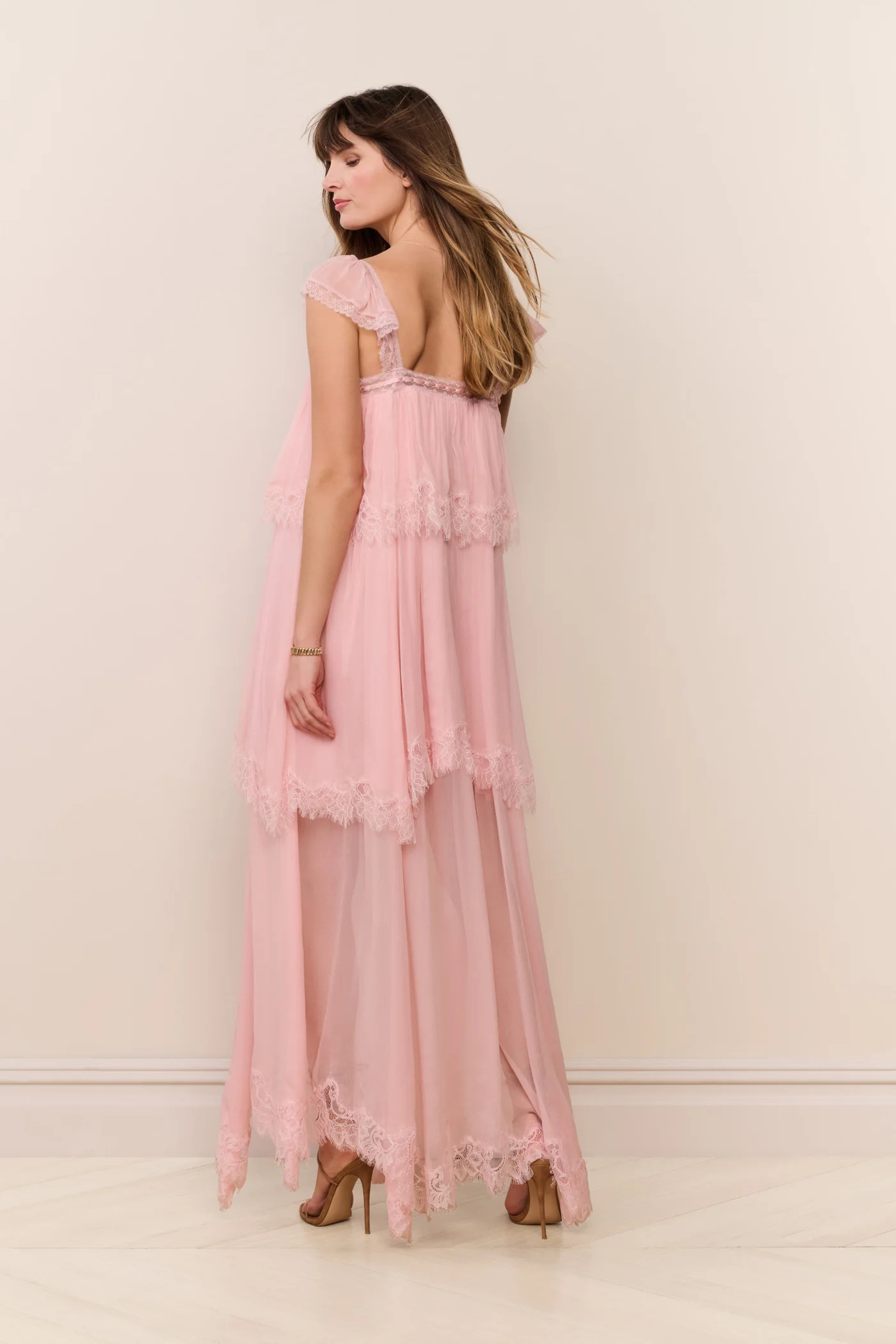 Maralee Silk Chiffon Maxi Dress | LoveShackFancy