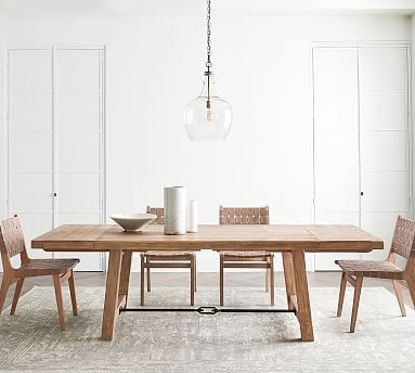 Benchwright Extending Dining Table | Pottery Barn (US)