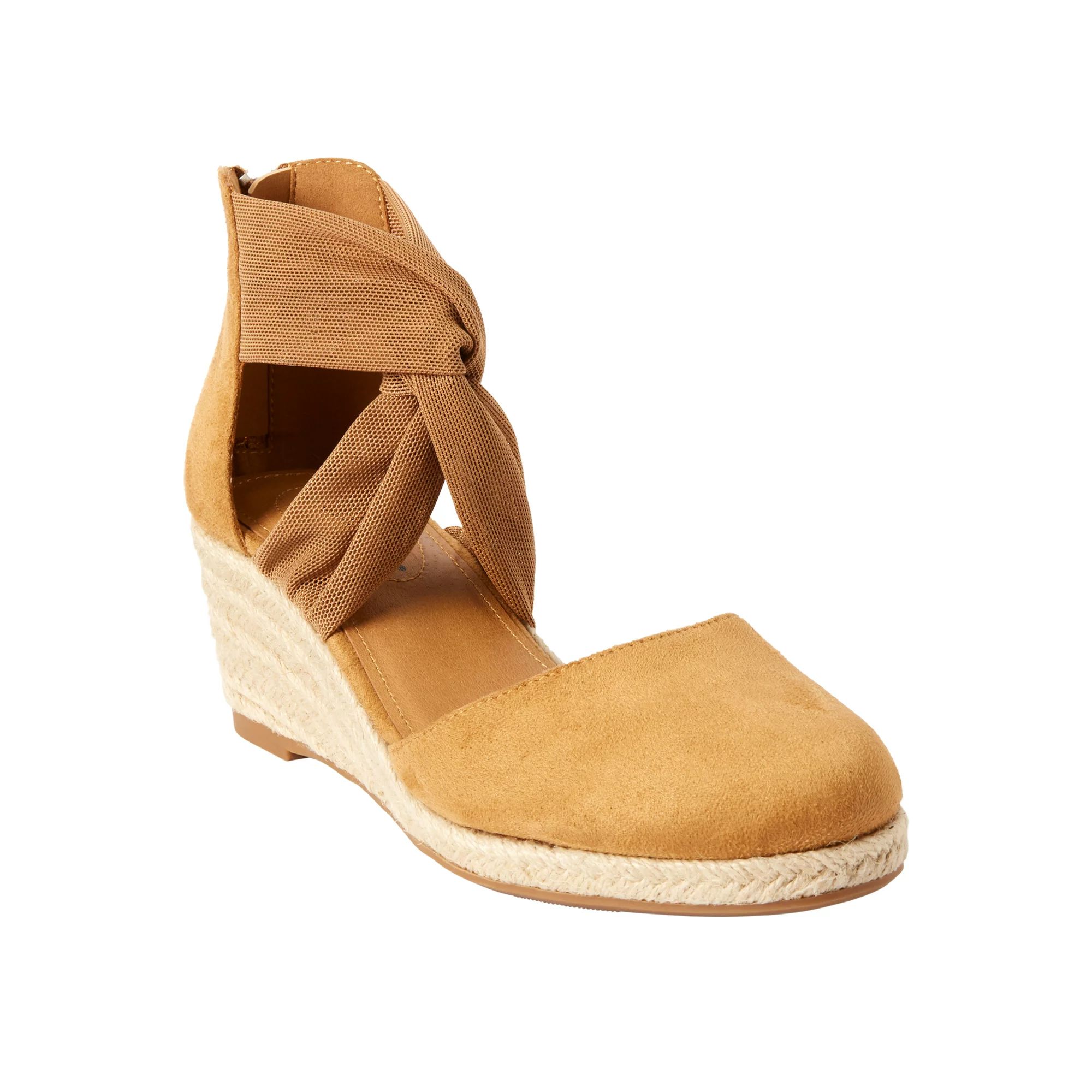 Comfortview - Comfortview Women's Wide Width The Sabine Espadrille - Walmart.com | Walmart (US)